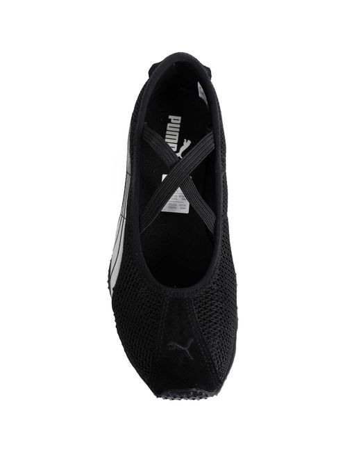 PUMA Black H-Street Ballet Sneakers