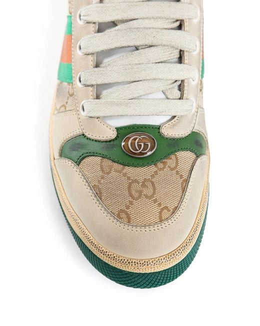 Gucci Green Screener Sneakers