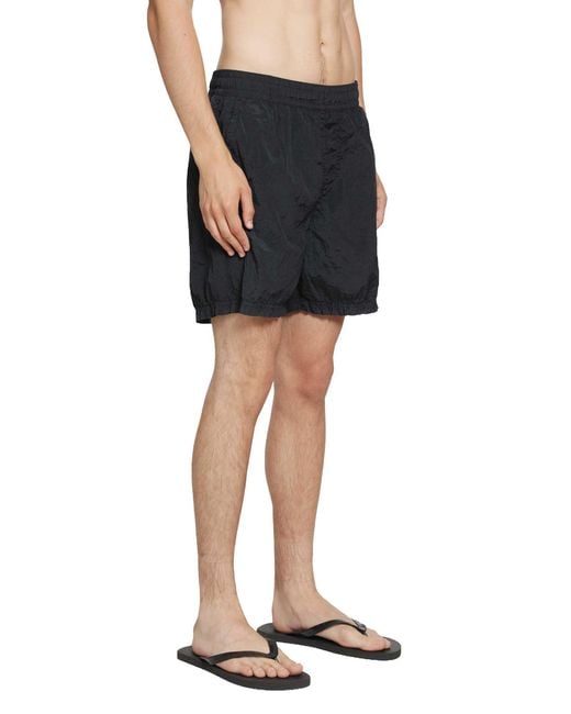 Stone Island Blue B100004 Nylon Metal Swim Shorts for men