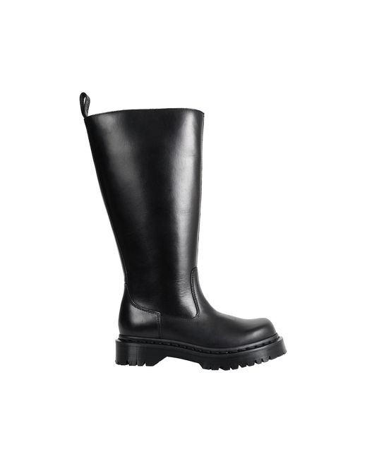 Dr. Martens Black Rejina Hi Old Harness Leather Boots