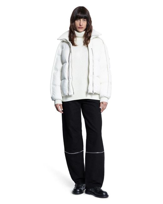 Moncler Genius White Willow Smith Collaboration Yael Short Down Jacket