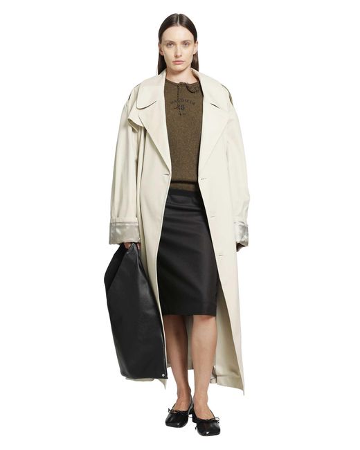 MM6 by Maison Margiela Brown Wool Viscose Mannequin Sweater
