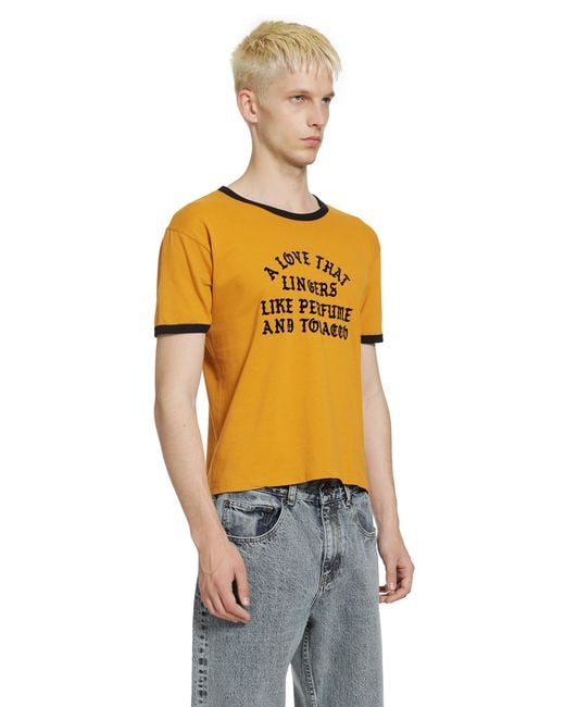 Second Layer Metallic A Love That Lingers Ringer Tee for men