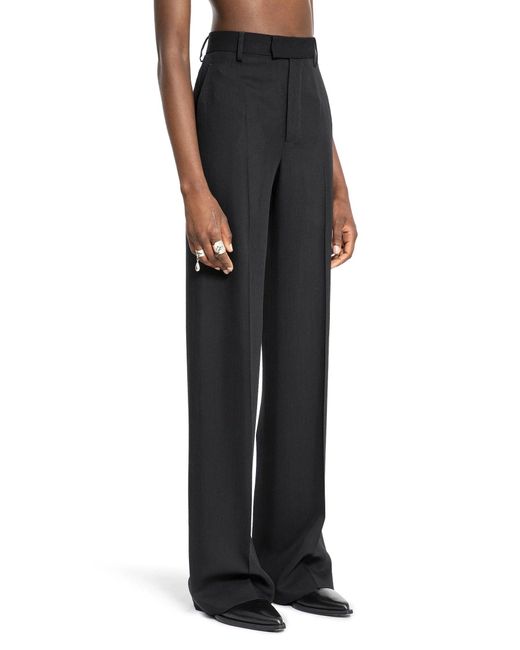 Ann Demeulemeester Black Maaike Flared Comfort Trousers