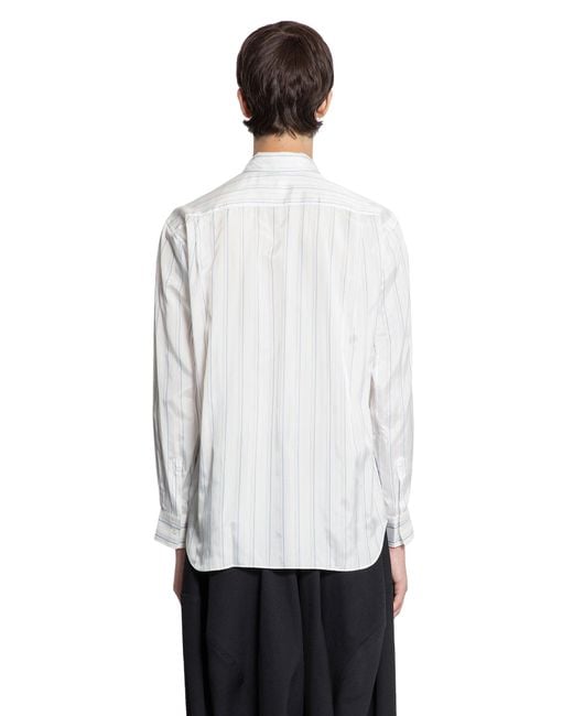 Comme des Garçons White Pocket Shirt for men