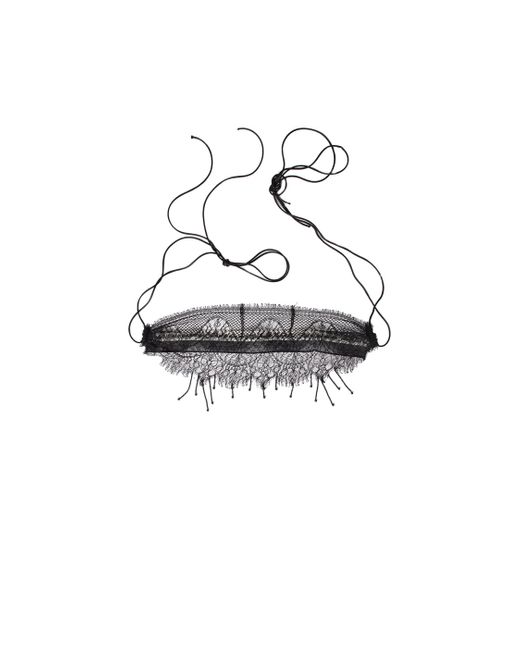 Ann Demeulemeester White Hair Accessories