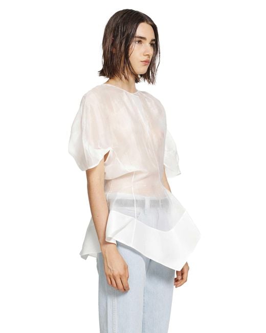Khaite White Rumi Top