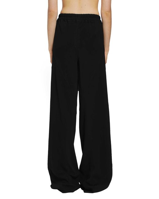 Rick Owens Black Tower Drawstring Bias