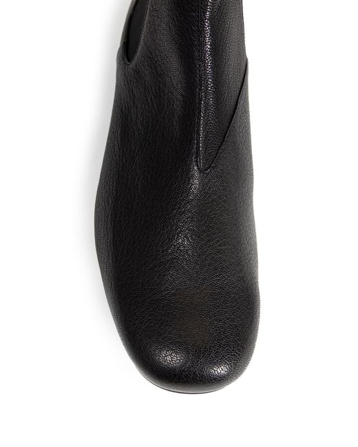 Prada Black Leather Chelsea Boots for men