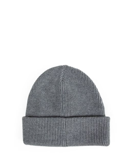 Gucci Gray Web Wool Beanie for men