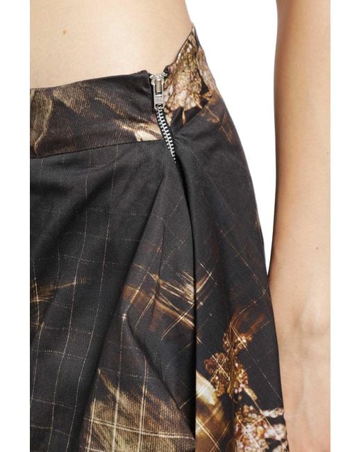 IA London Black Type One Hoisted Skirt