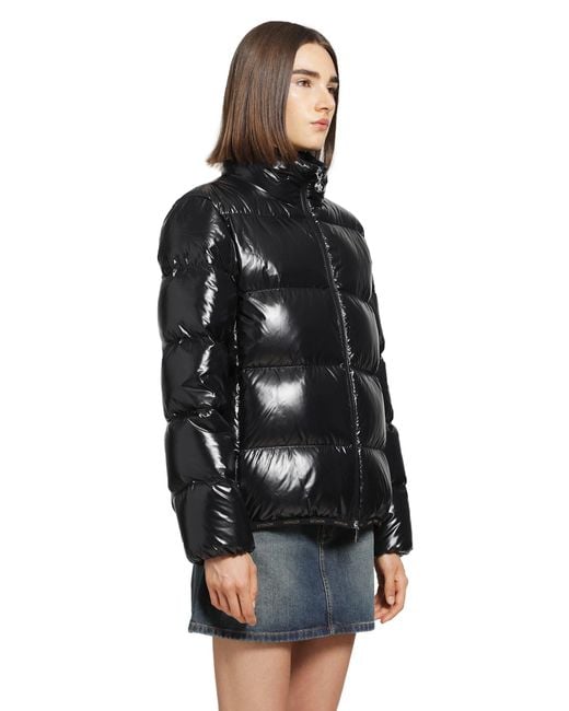 Moncler Black Abbadia Short Down Jacket
