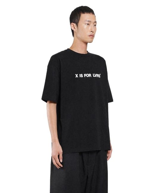 ADRIATIQUE Black X Antonioli Metal Heart Boxy Tee for men