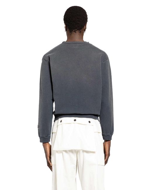 Kapital Blue Kapsize Rule Sweatshirt for men