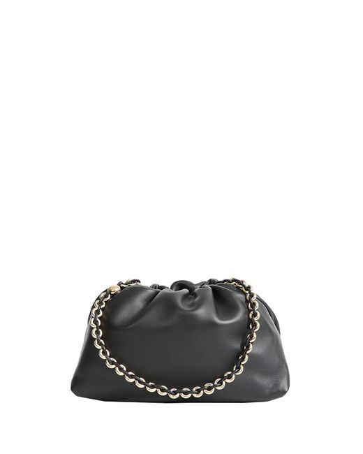 Loewe Black Lambskin Medium Flamenco Purse