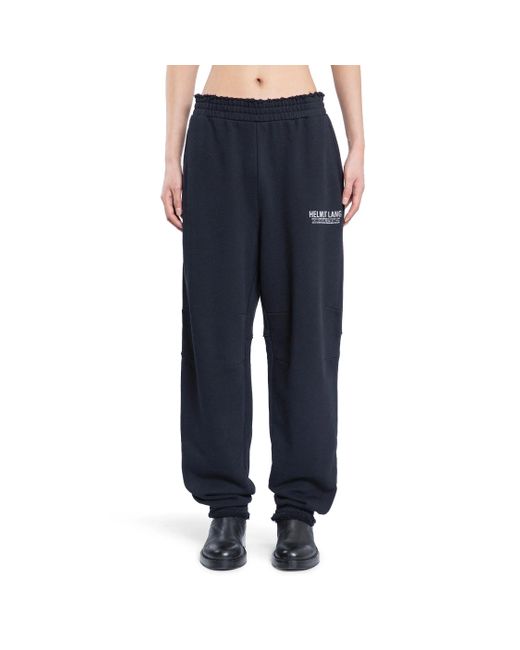 Helmut Lang Blue New York Sweatpants for men