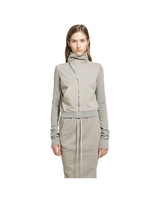 Rick Owens Gray Tower Mountain Sweat