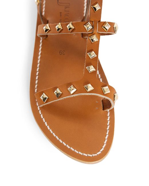 K. Jacques Brown Sandals & Slides