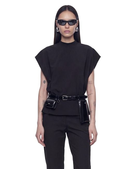 Coperni Blue Zero Waste Adjustable Tee