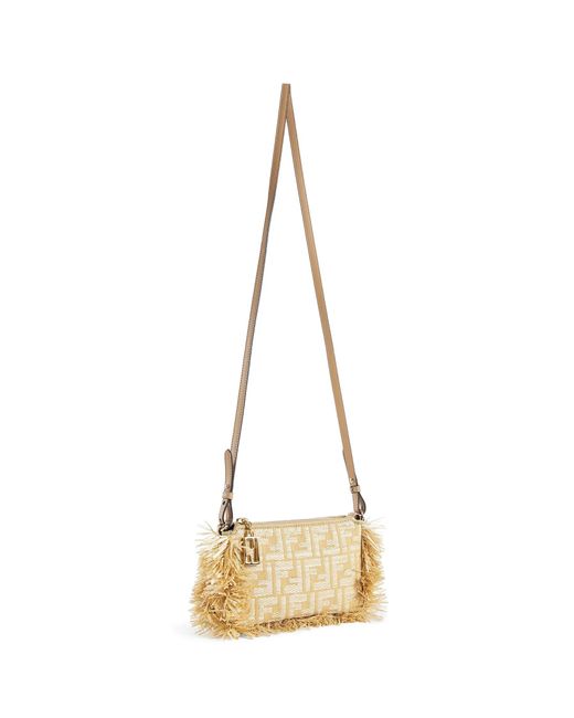 Fendi Natural Clutches & Pouches