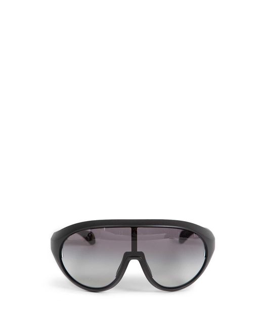 Rick Owens Gray Moncler X Temple Sunglasses for men