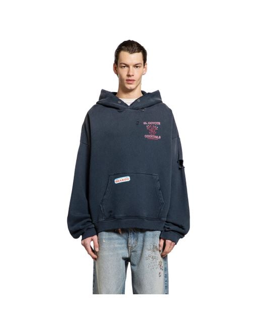 Paly Hollywood Blue Valley Of Dolls Hoodie for men