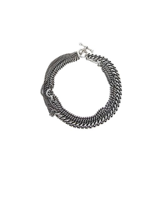 Ann Demeulemeester Metallic Riti Multichain Bracelet