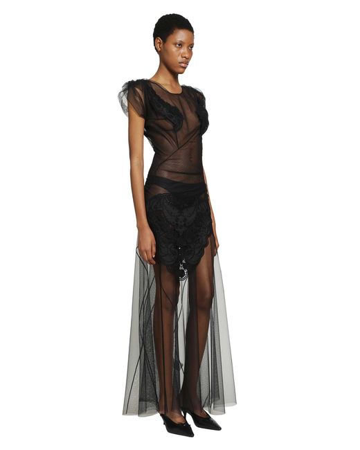 Vivienne Westwood Black Justina Long Dress