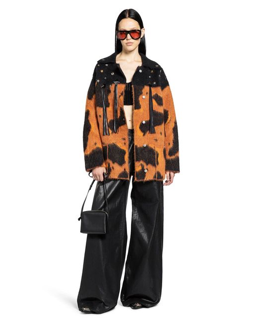 Laneus Orange Knitwear