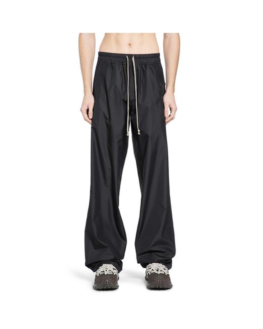 Rick Owens Black Moncler X Drawstring Pants for men