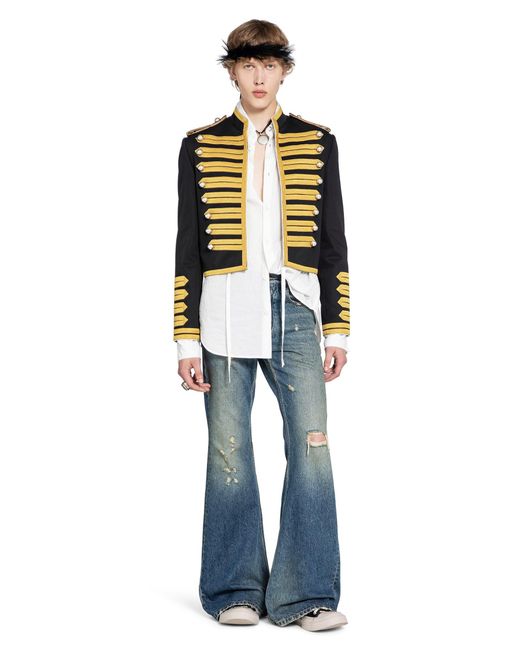 Ann Demeulemeester White Elgar Standard Shirt for men