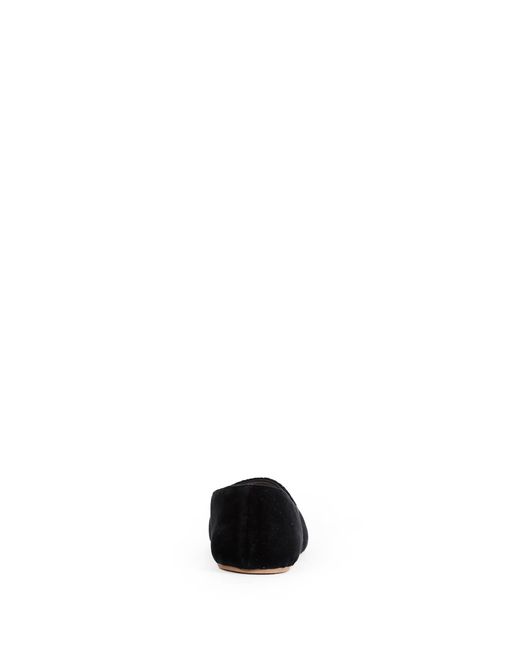 The Row Black Ponti Slippers