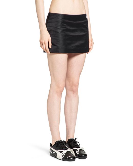 PUMA Black Rosé Collaboration Micro Mini Skirt