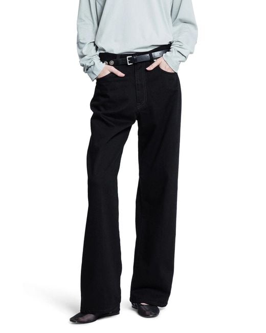6397 Blue Wide Baggy Jeans