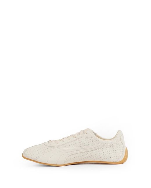 PUMA White X Jil Sander K Street Suede Sneakers for men