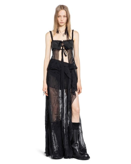 Ann Demeulemeester Black Gila Top