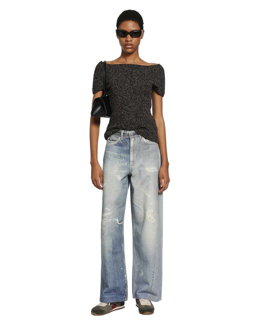 Our Legacy Blue Full Cut Jeans