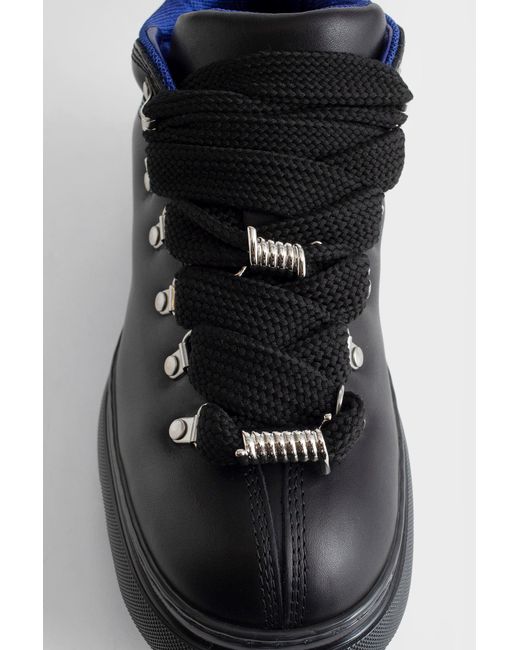 Burberry Black Hiking Boots for men