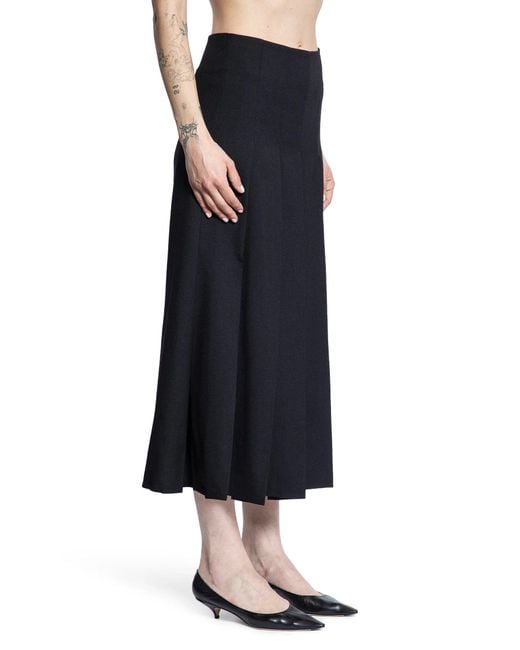 Studio Nicholson Black Fuse Skirt