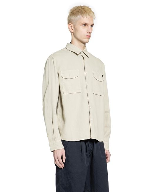 Massimo Osti Studio Natural Pocket Overshirt for men