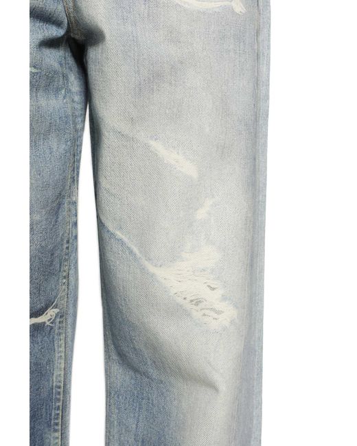 Our Legacy Blue Full Cut Jeans