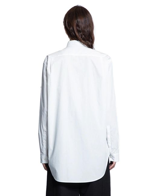 Moncler Genius White Willow Smith Collaboration Cotton Poplin Shirt