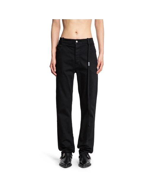 Ann Demeulemeester Black Wout 5 Pocket Skinny Jeans for men