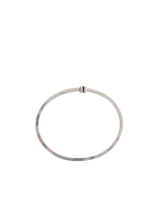Werkstatt:münchen Metallic Bangle Keyring for men