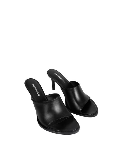 Ann Demeulemeester Black Ziya Mules