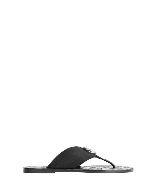 Gucci Black Riviera Thong Sandals for men