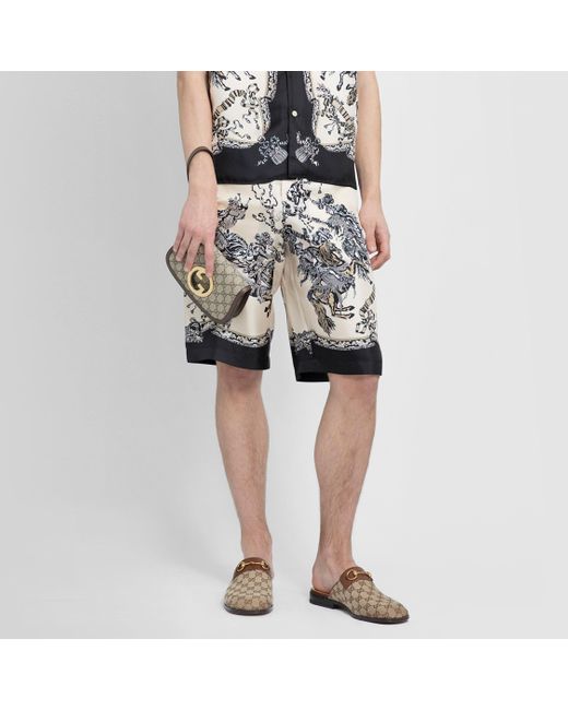 Gucci Shorts in Black for Men | Lyst UK