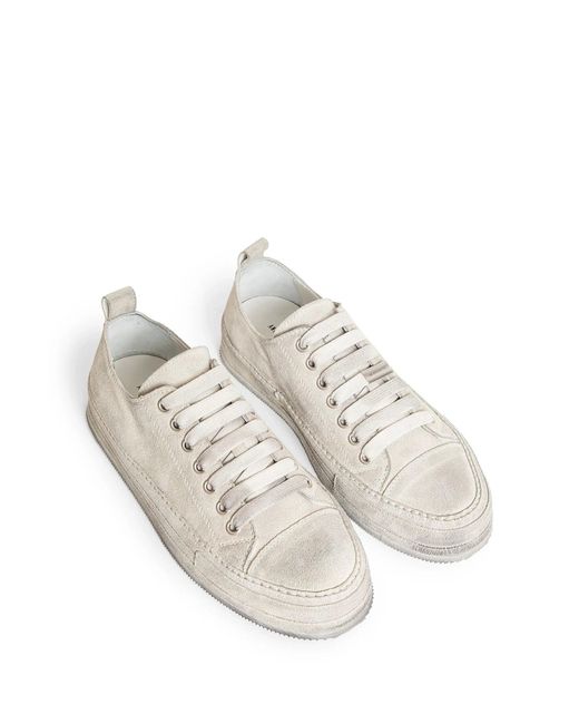 Ann Demeulemeester White Nono Low-Top Sneakers for men