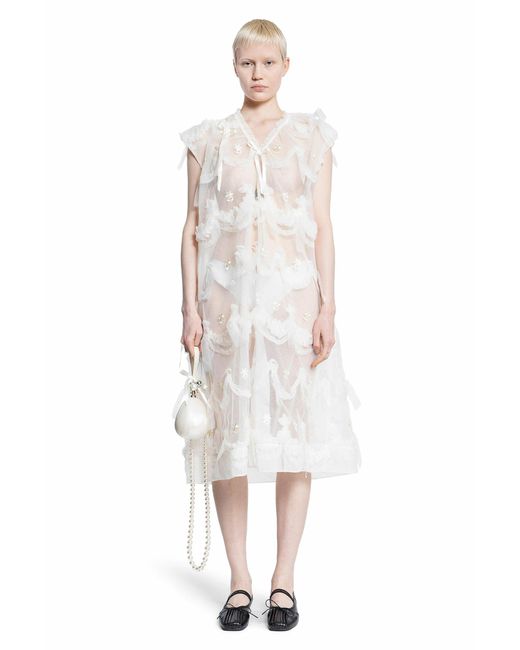 Simone Rocha White Dresses