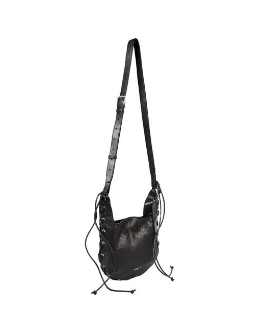 Ann Demeulemeester Black Henna Small Shoulder Bag